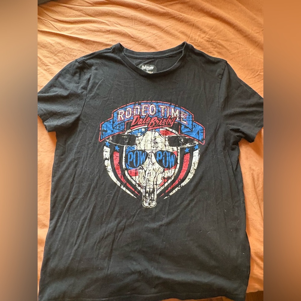 Dale Brisby Black Graphic T-Shirt